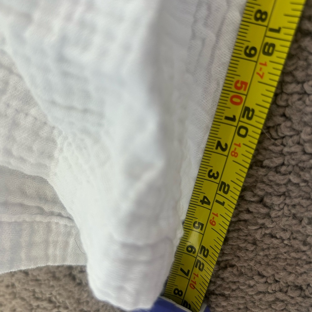 Dreamers White Linen Wide Leg Pants | Beach Vacation Resort Wear | S | NWT - Picture 6 of 6